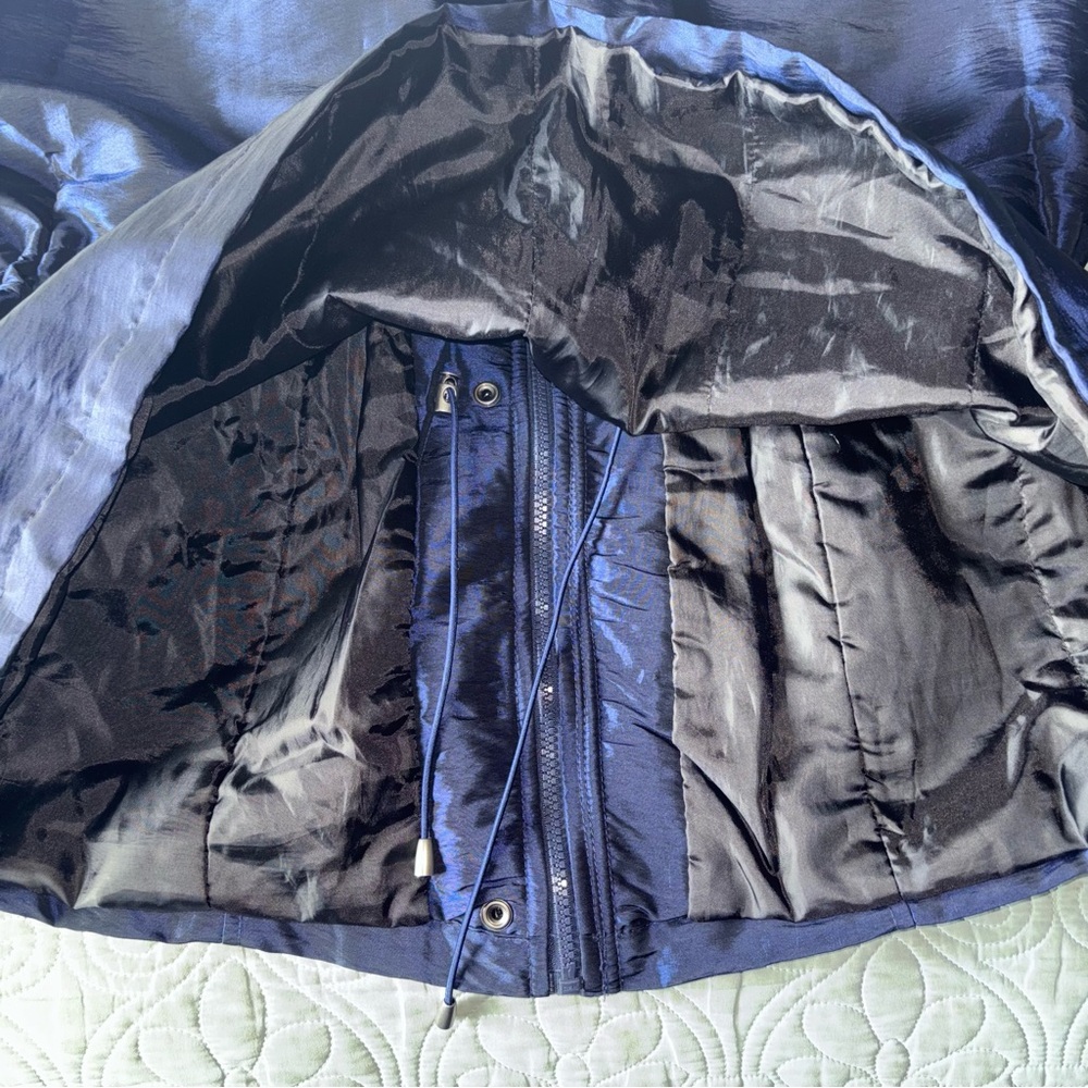 Coldwater Creek Blue Sleeveless Jacket - Picture 10 of 10